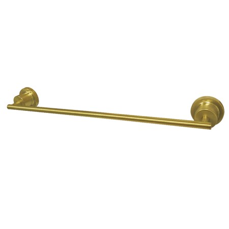 Kingston Brass BAH8212SB Concord 18" Single Towel Bar, Brushed Brass BAH8212SB
